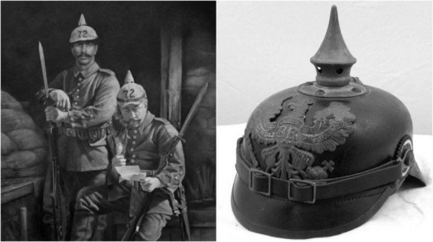Пикельхельм: странный шлем Первой мировой