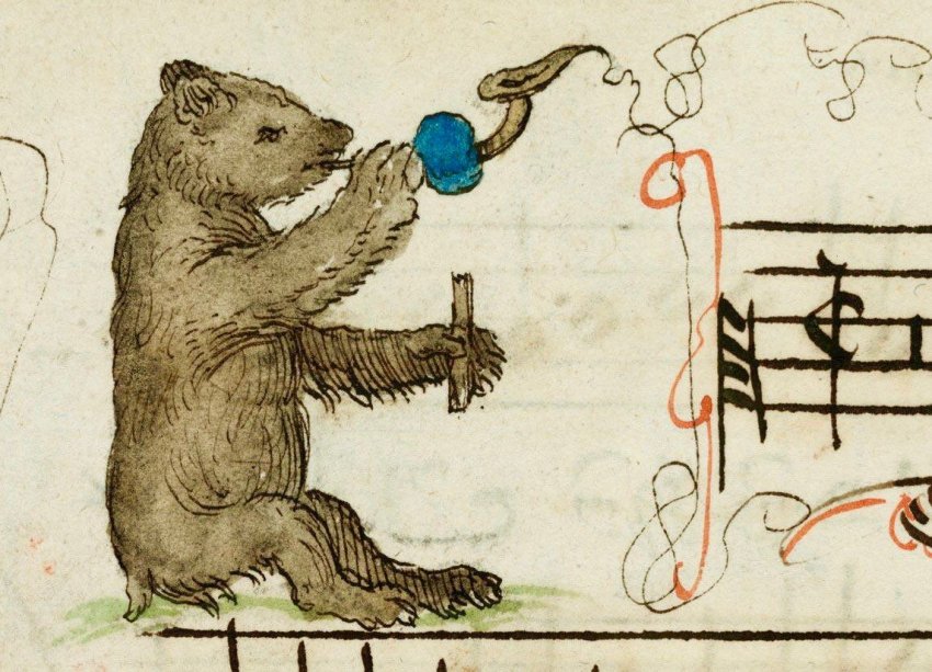 В Средние века царём зверей считали медведя