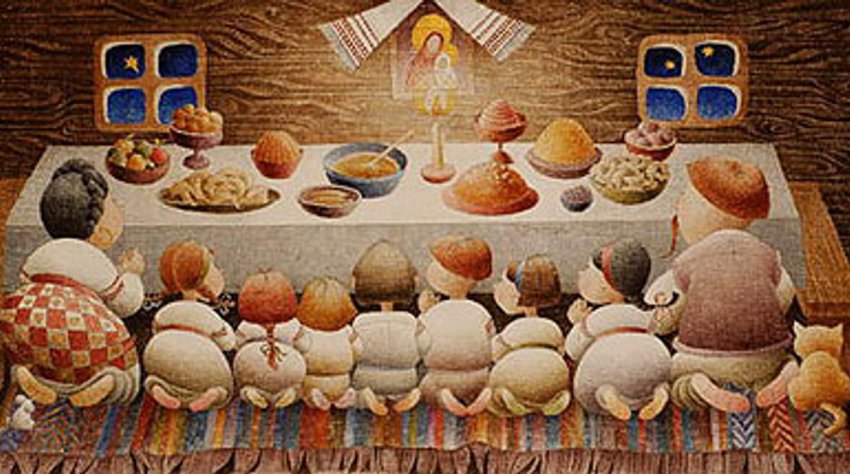 Кушать в Рождественский сочельник принято по установленным много веков назад правилам