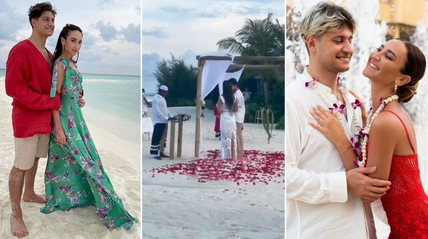 Свадьбу Давида Манукяна и Ольги Бузовой на Мальдив высмеяла Ксения Собчак