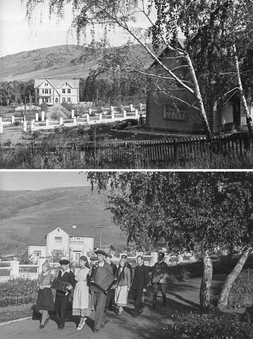 Откуда в советской России посёлки американского типа?