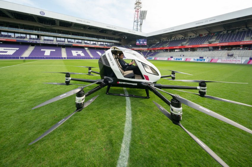 К 2025 году в России будет запущен проект летающих такси