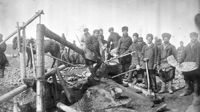 Как русские нелегально добывали китайское золото