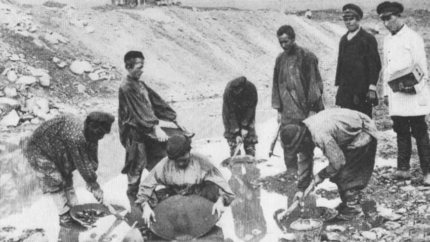 Как русские нелегально добывали китайское золото