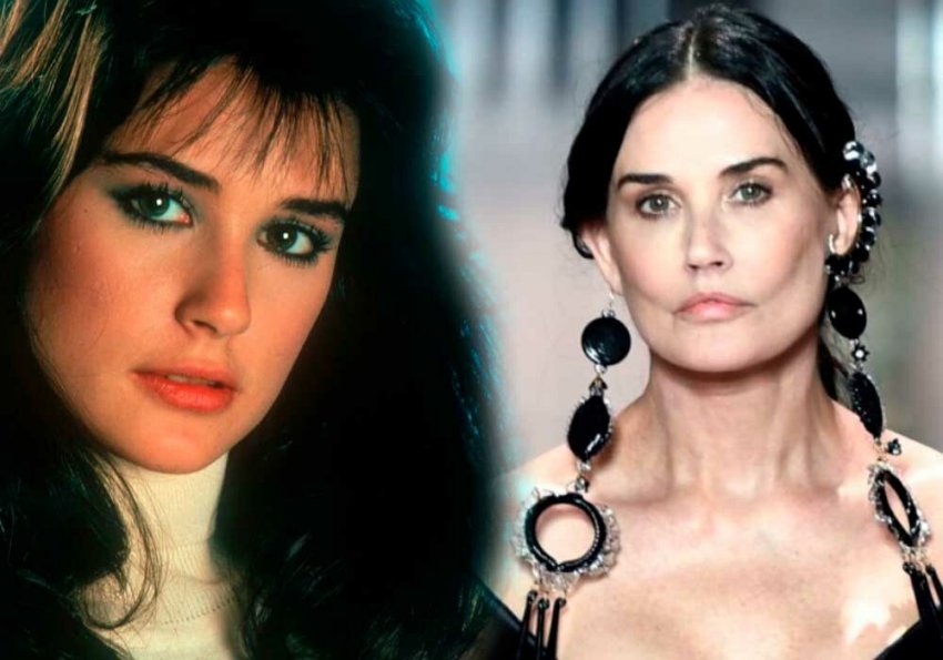 Новое лицо Деми Мур на показе Fendi-2021 шокировало поклонников