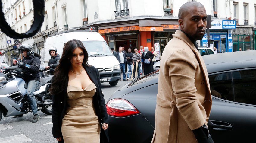 Ким Кардашьян официально подала на развод с рэпером Канье Уэстом