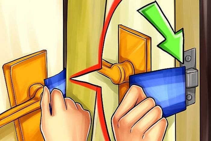 Способы открытия собственной двери, если она случайно захлопнулась