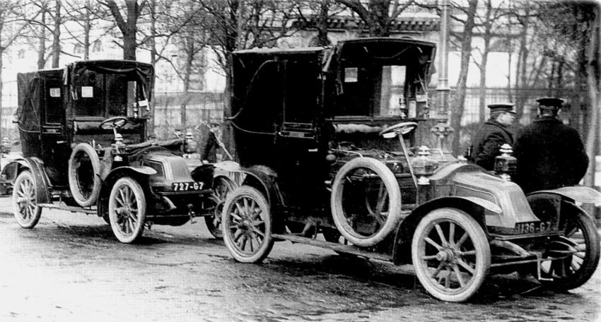 Фиакры: история появления и развития такси