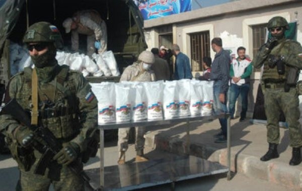 В сирийский город Эль-Камышлы введена российская военная полиция