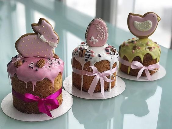 Как красиво оформить пасхальные куличи в 2021 году