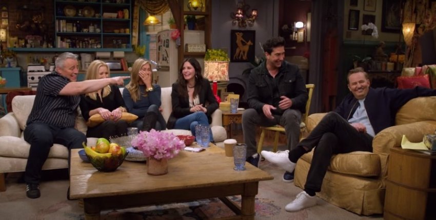 Легендарные «Друзья» воссоединились в специальном эпизоде на HBO