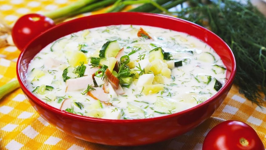 День окрошки в России отмечают 30 мая