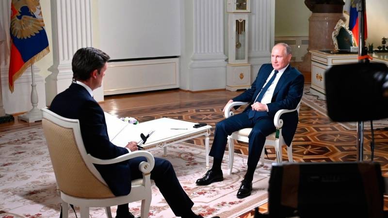 О чем говорил Владимир Путин в интервью NBC