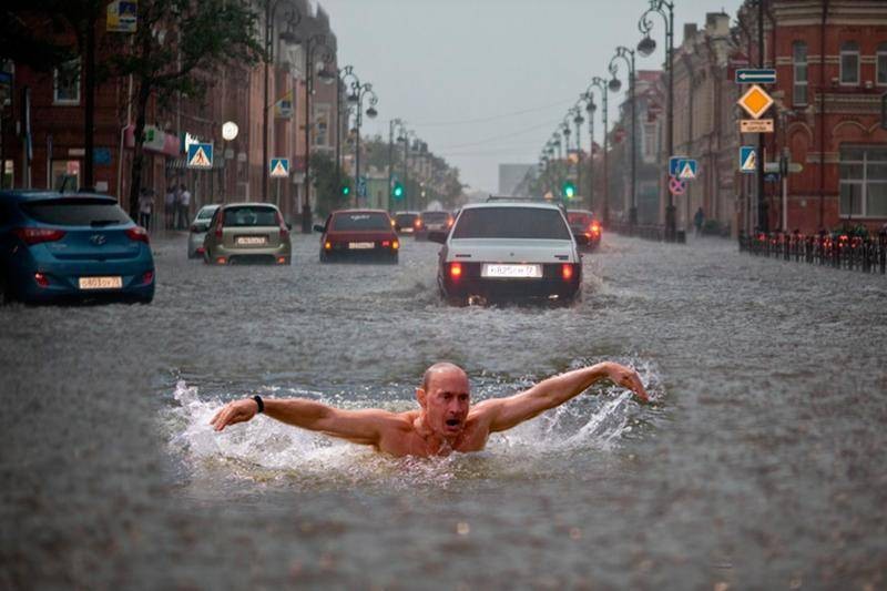 Супер ливень в Москве летом 2021 года привел к частичному подтоплению столицы