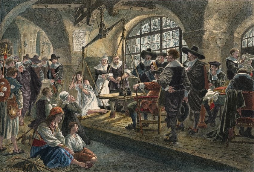 Идеальный вес в Средневековье — сколько весила ведьма?