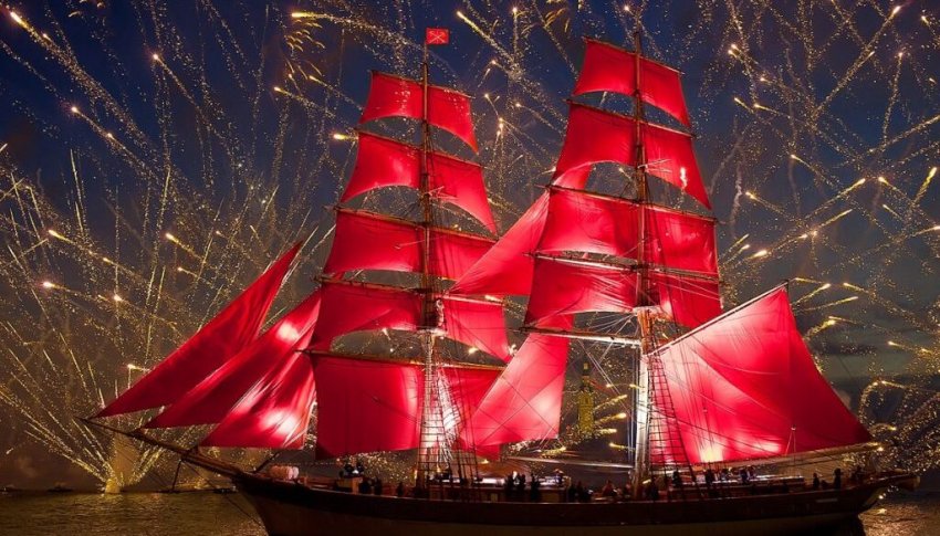 Где и как посмотреть без билета шоу выпускников «Алые паруса» в Питере в 2021 году