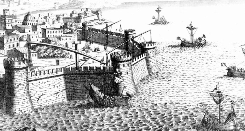 Древние метательные машины: чем стрелять из катапульты и стоит ли игра камней