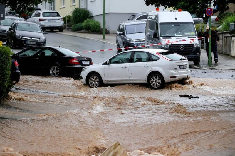 В Германии произошло мощное наводнение, есть пострадавшие В Германии произошло мощное наводнение, есть пострадавшие