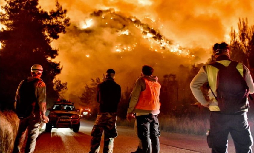 Будут ли эвакуировать Афины из-за сильных пожаров