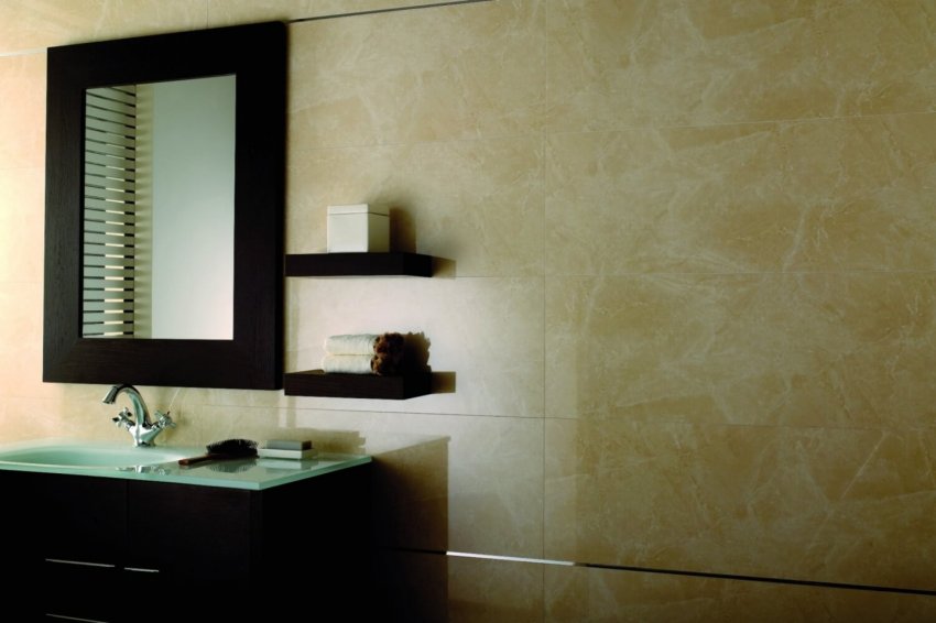 Мрамор в интерьере. Плитка Porcelanosa Kali – уникальная имитация натурального мрамора.