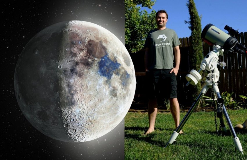Не выходя в космос: уникальные снимки луны с заднего двора