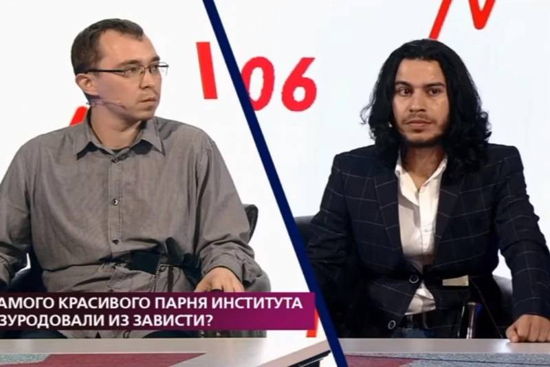 Обожженный студент Марван принял участие в программе «На самом деле»