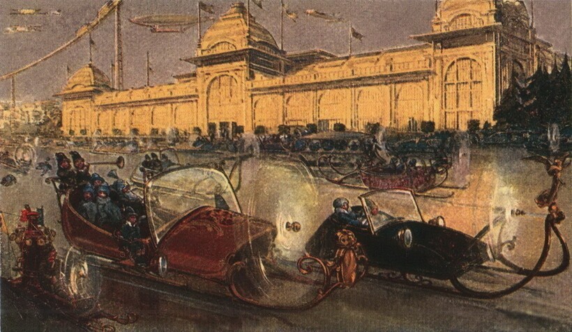 Москва через 300 лет: Как представляли будущее России в 1914 году