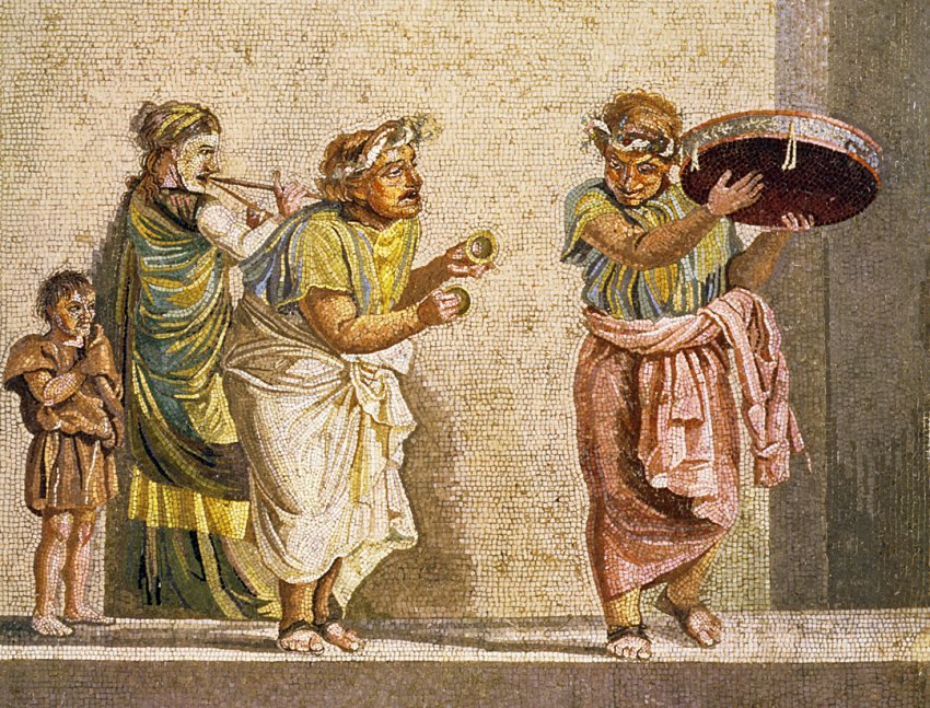 Удивительные мозаики из Помпей