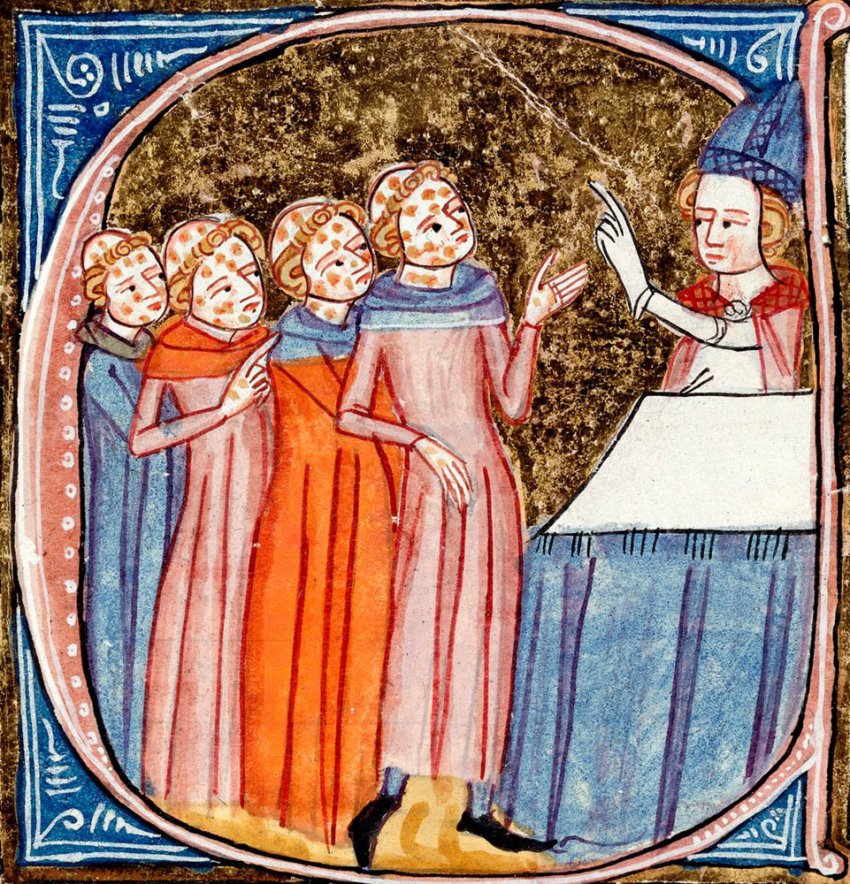 Казус XIV века или заговор прокаженных