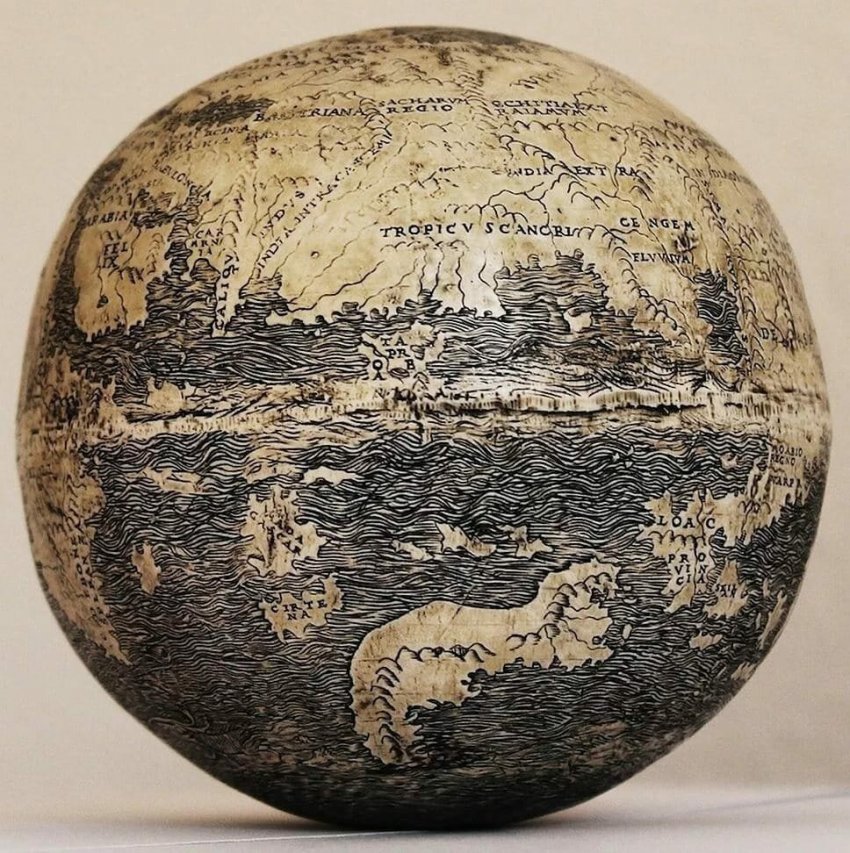 Глобусы времён Леонардо да Винчи