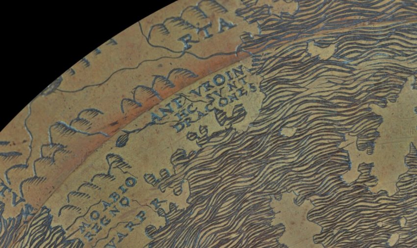 Глобусы времён Леонардо да Винчи