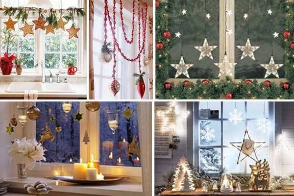 Самые яркие идеи новогоднего декора 2022 окон, лестницы и дверей