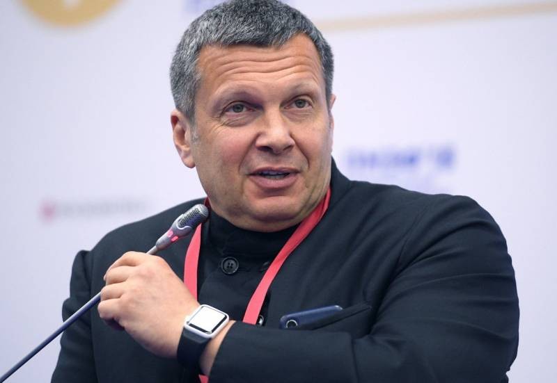 Соловьев отреагировал на введенные против него в январе 2022 года санкции
