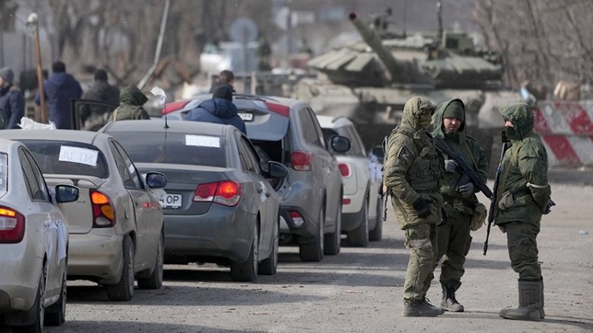 Представлена обновленная карта боевых действий на Украине по данным на сегодня, 18.03.2022