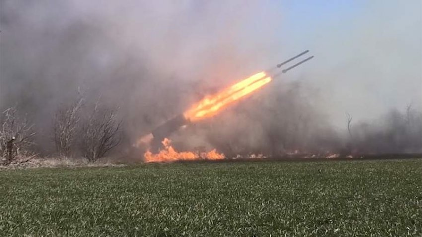 Карта освобождения российскими войсками населенных пунктов от националистов на Украине