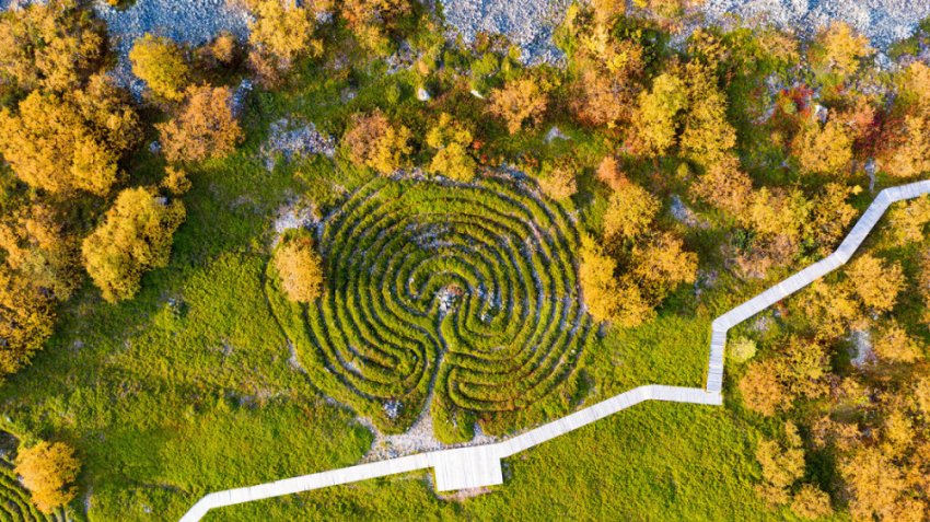 Загадка каменных лабиринтов на севере России