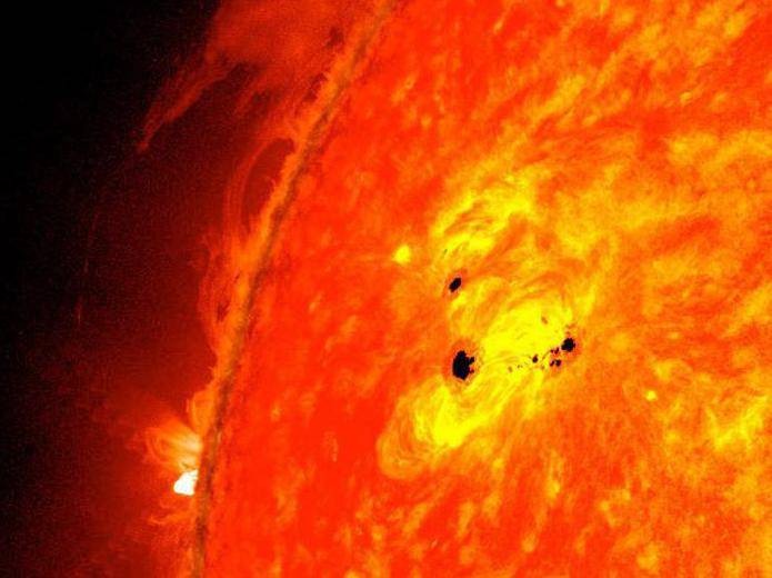 Пятна на Солнце: откуда берутся и что они означают